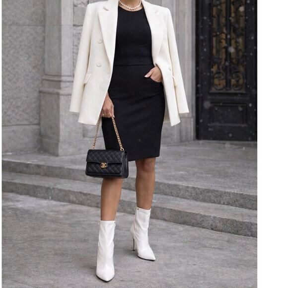 Steve Madden Women’s SZ 7.5M White Patent Stiletto High Heels Side Zip - Picture 7 of 15